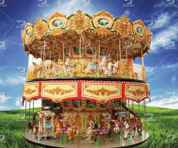 double decker carousel for sale