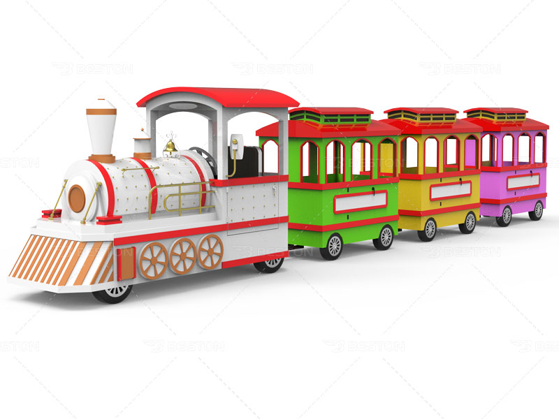 eletronic trackless train rides for sale price